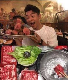 明星网红吃地摊火锅视频,美食与潮流的完美融合