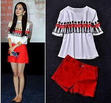 明星网红短裤同款图片,明星效应下的潮流风向标