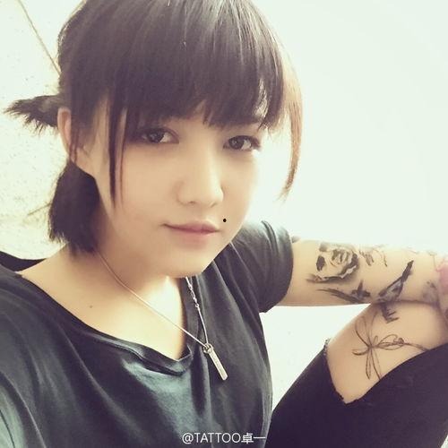 明星网红的纹身图案女生,明星网红的个性宣言与时尚潮流